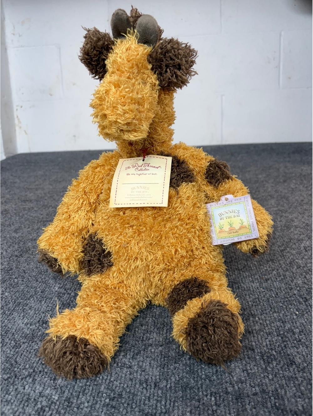 Bunnies By The Bay Giraffe Plush Gee Raffy Together At Last 16” NWT Rare